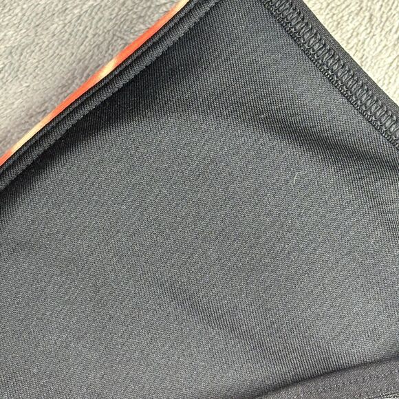 Reebok AM Lux Strappy Sports Bra Womens Medium Aura Orange Core I Training NWT - Picture 7 of 11